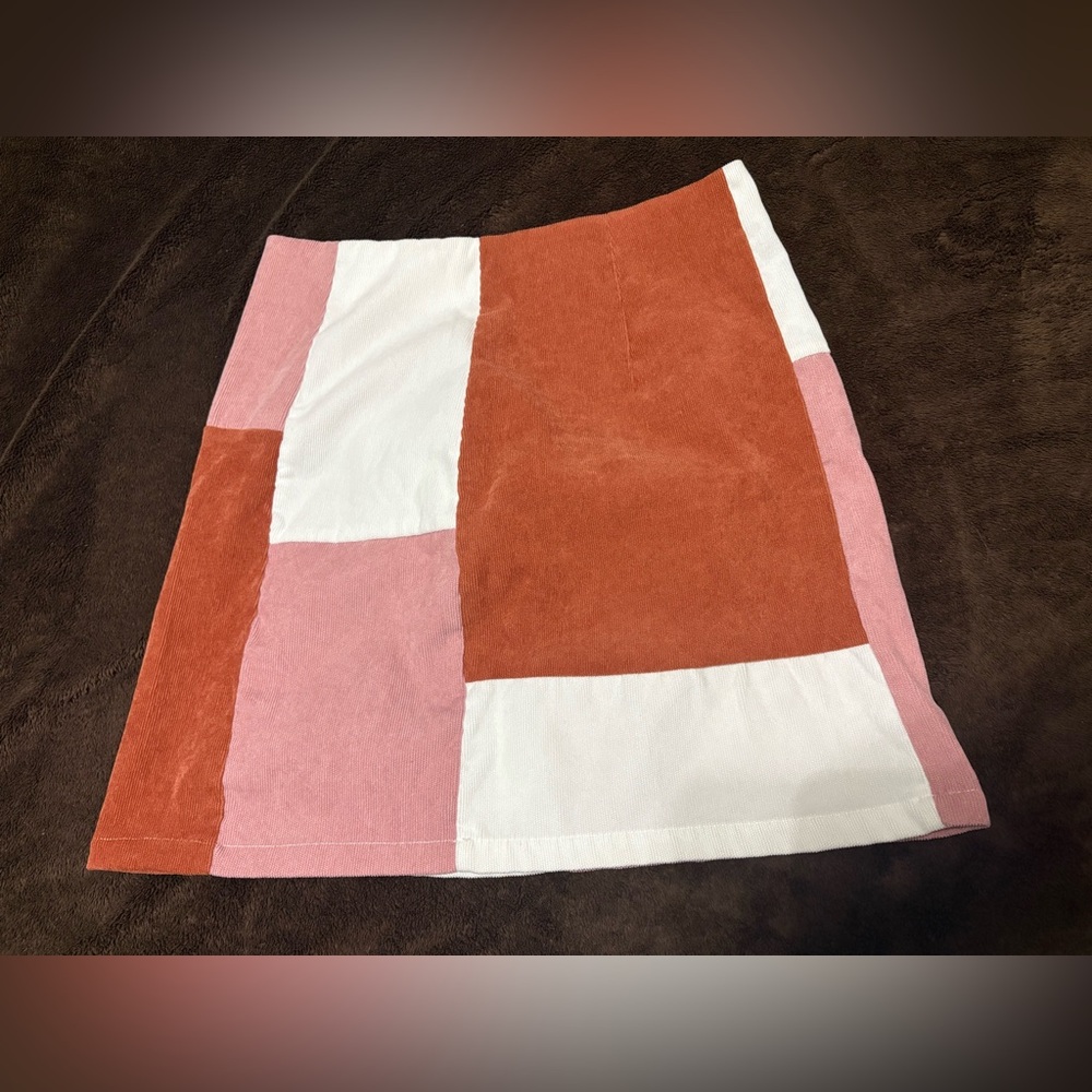 corduroy patch skirt *BOGO